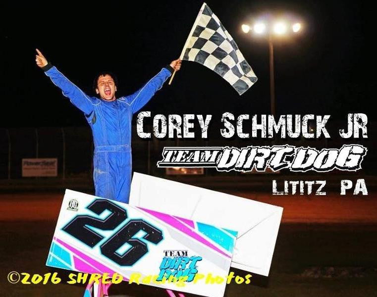 Corey Schmuck Jr. Scores 1st Career Feature Win!