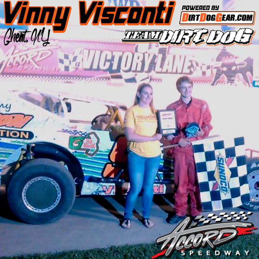 VINNY VISCONTI CLAIMS 1st CAREER MODIFIED FEATURE