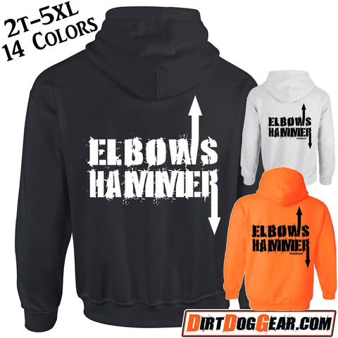 Hoodie 34: "Elbows Up"